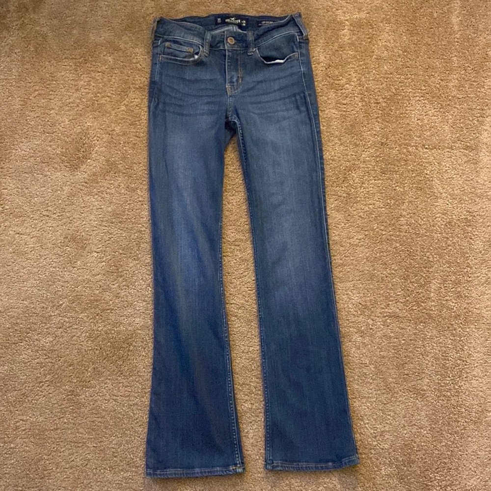 Hollister Low Rise Boot Cut Denim Jeans